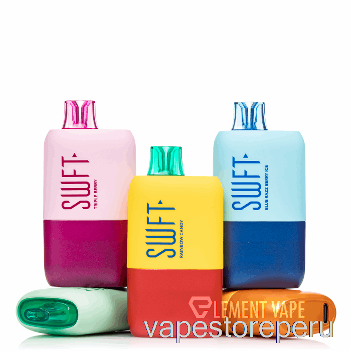 Vape Peru Swft Icon 7500 Smart Display Desechable Fresa Roll Up
